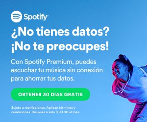 Anuncio de Spotify